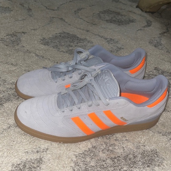 🔥Adidas Busenitz Skateboard Pro Halo Silver Gum Sneakers limited EDiTON sz14 - Picture 14 of 17